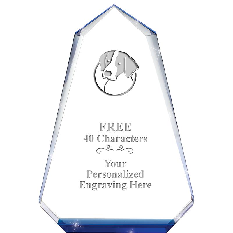 9" SAPPHIRE PINNACLE CRYSTAL