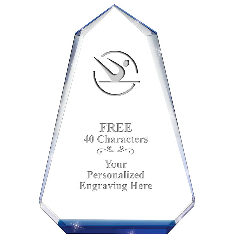 9" SAPPHIRE PINNACLE CRYSTAL