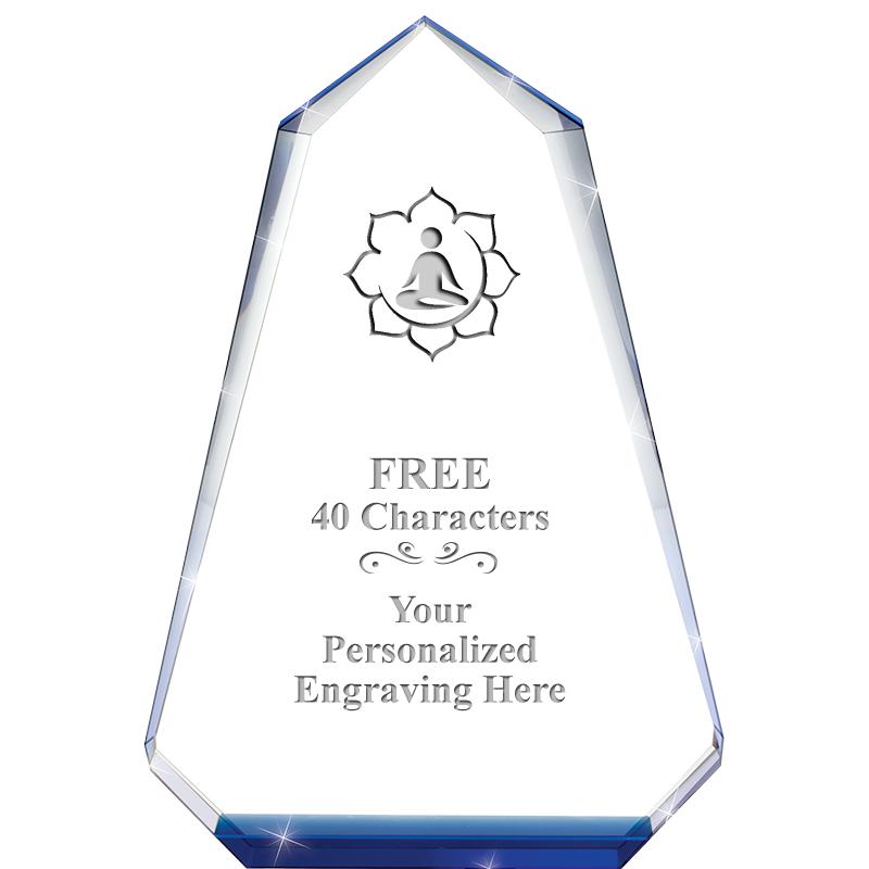 9" SAPPHIRE PINNACLE CRYSTAL