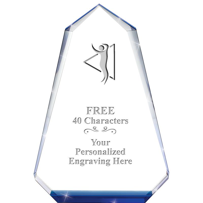 9" SAPPHIRE PINNACLE CRYSTAL