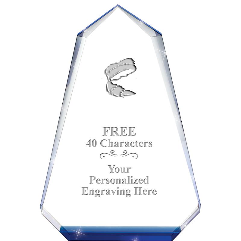 9" SAPPHIRE PINNACLE CRYSTAL