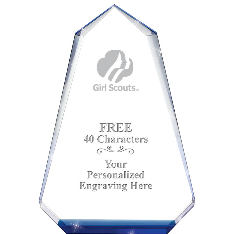 9" SAPPHIRE PINNACLE CRYSTAL