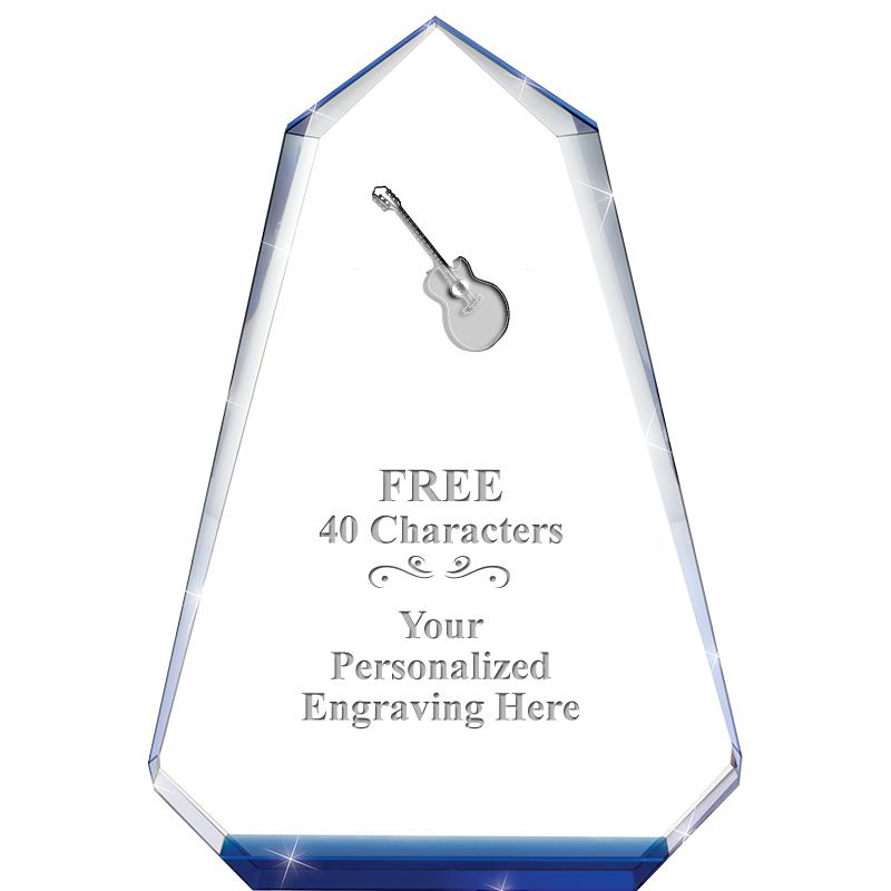 9" SAPPHIRE PINNACLE CRYSTAL