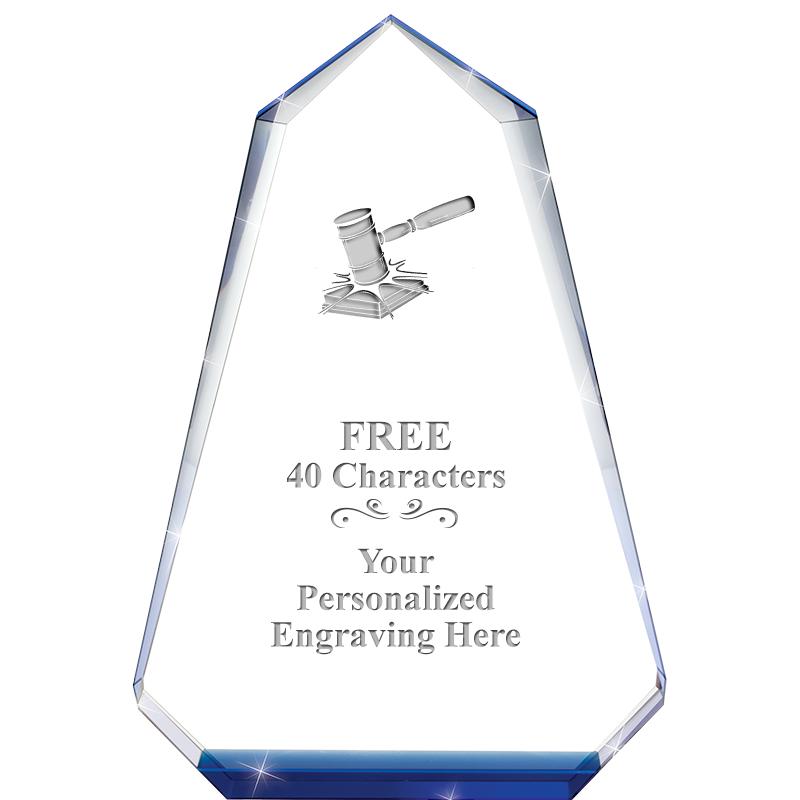 9" SAPPHIRE PINNACLE CRYSTAL