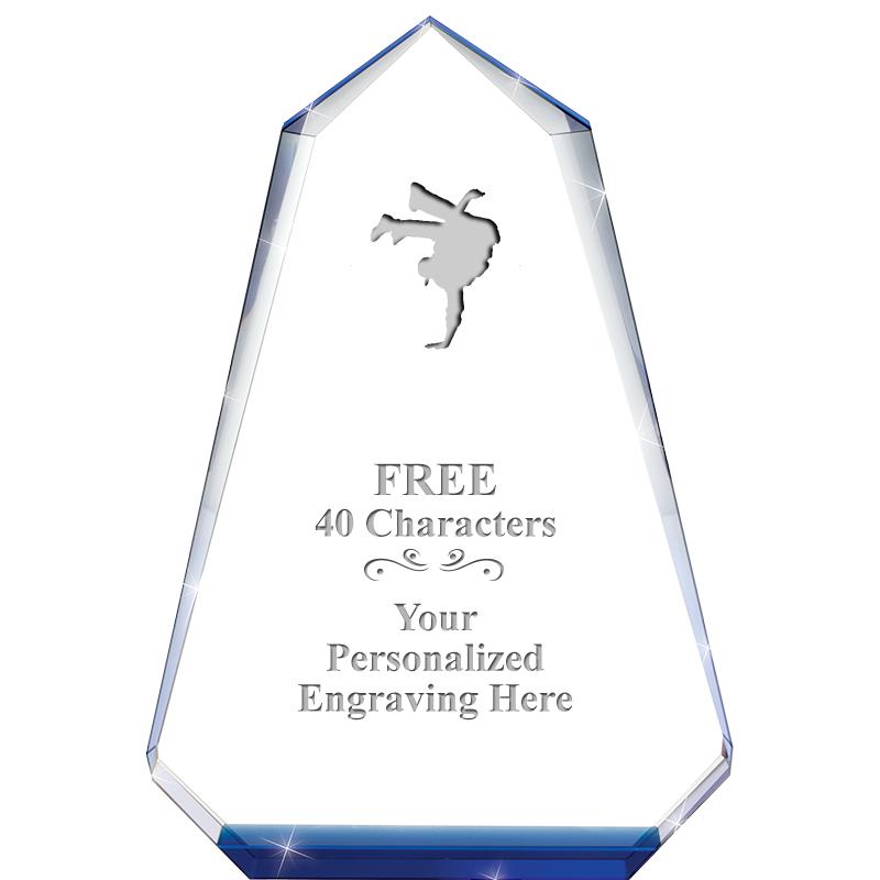 9" SAPPHIRE PINNACLE CRYSTAL