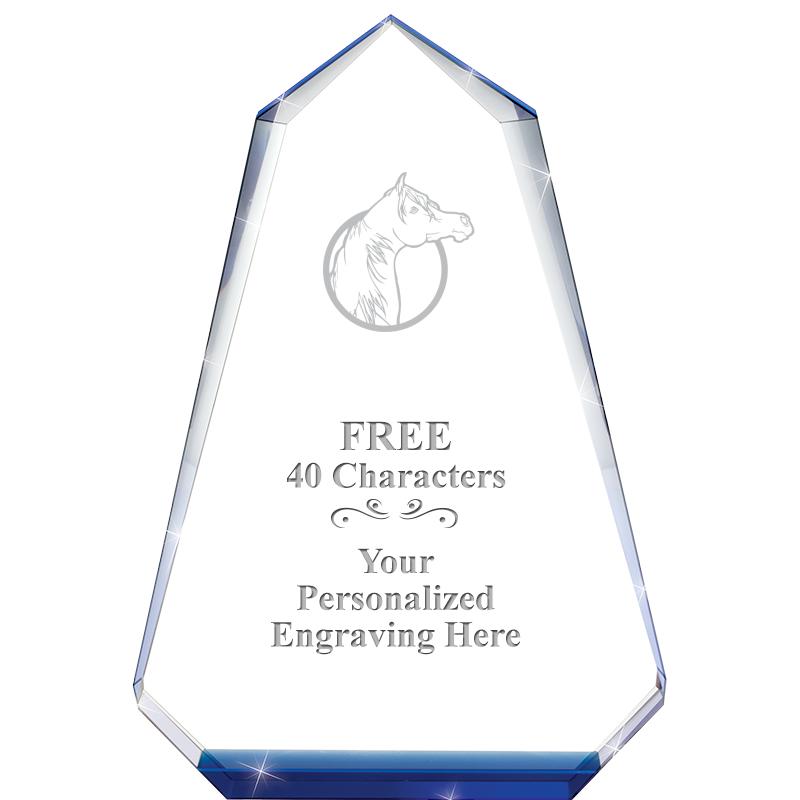 9" SAPPHIRE PINNACLE CRYSTAL