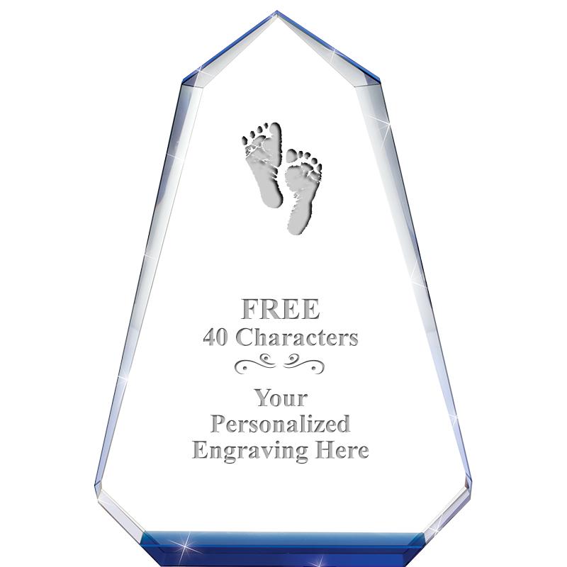 9" SAPPHIRE PINNACLE CRYSTAL