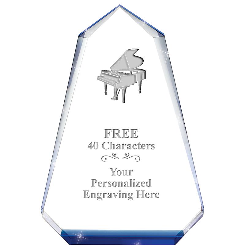 9" SAPPHIRE PINNACLE CRYSTAL