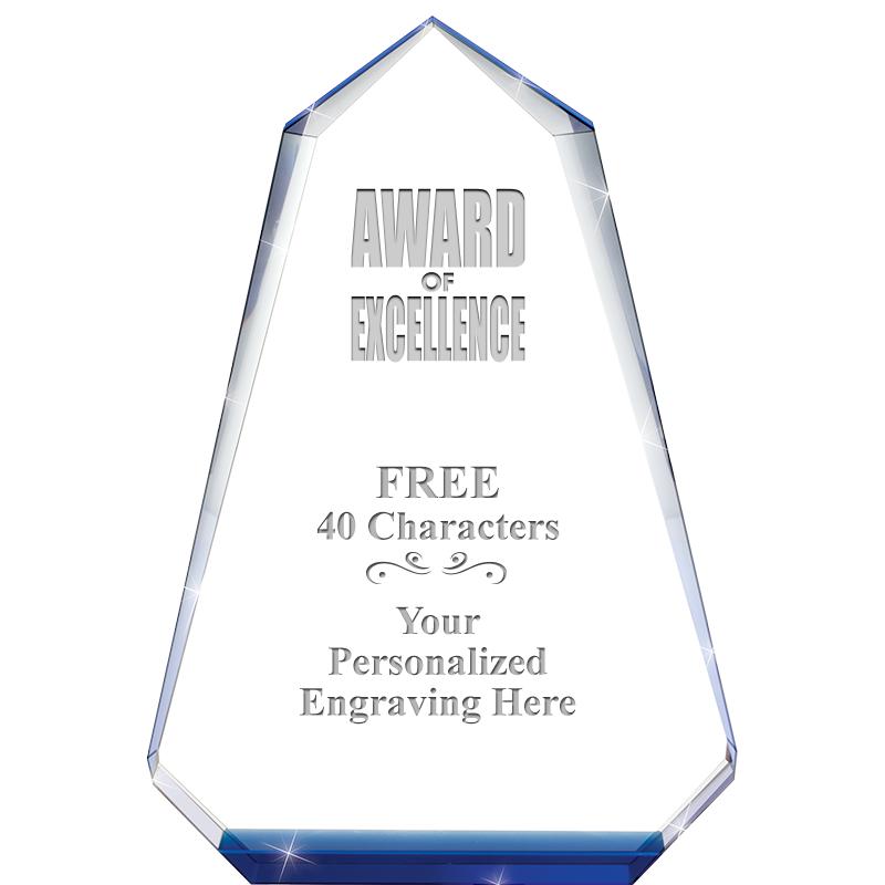 9" SAPPHIRE PINNACLE CRYSTAL