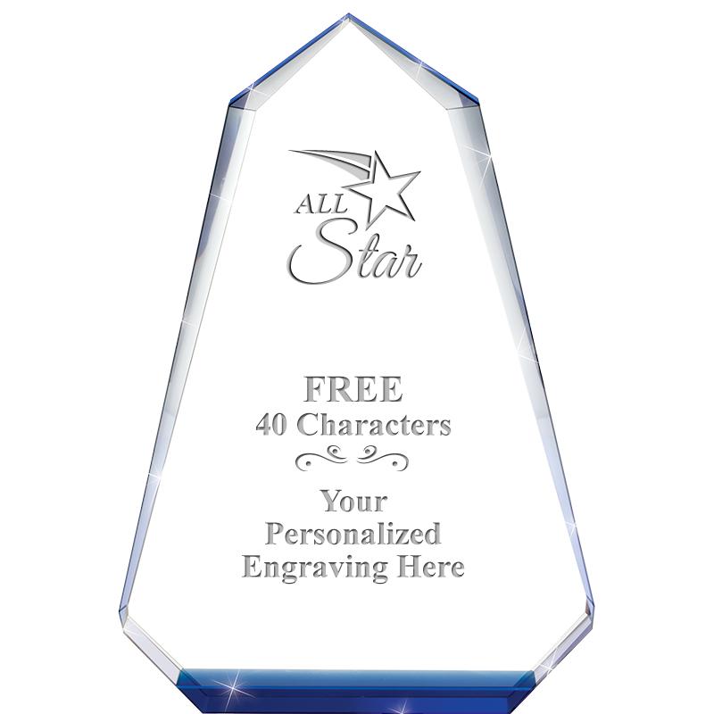 9" SAPPHIRE PINNACLE CRYSTAL