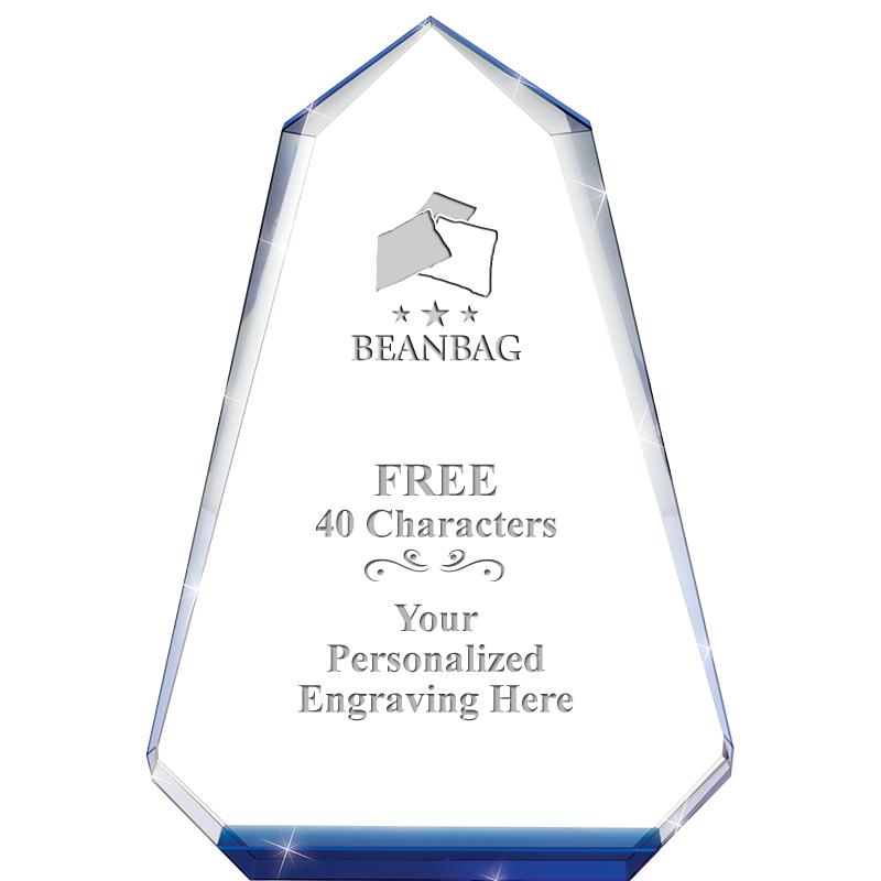 9" SAPPHIRE PINNACLE CRYSTAL