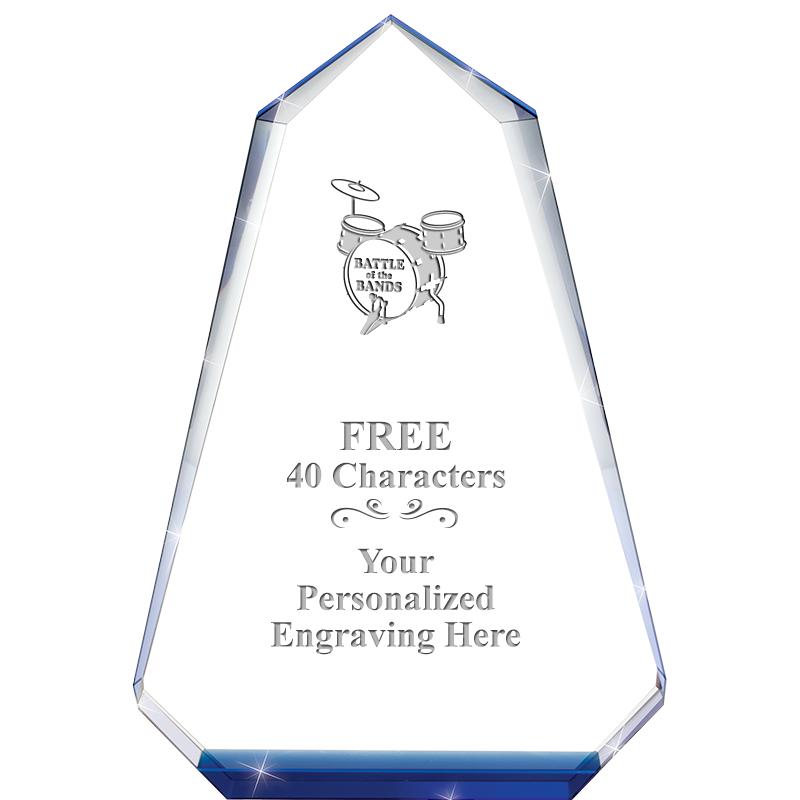 9" SAPPHIRE PINNACLE CRYSTAL