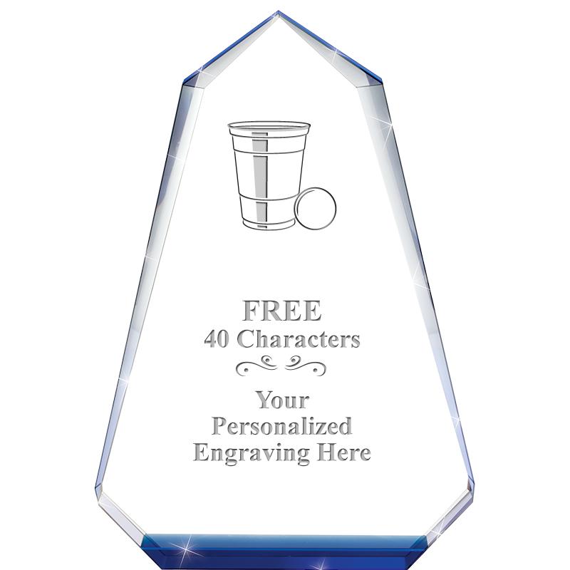 9" SAPPHIRE PINNACLE CRYSTAL