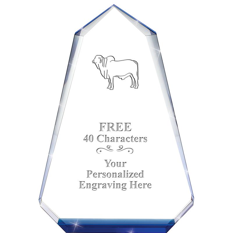 9" SAPPHIRE PINNACLE CRYSTAL