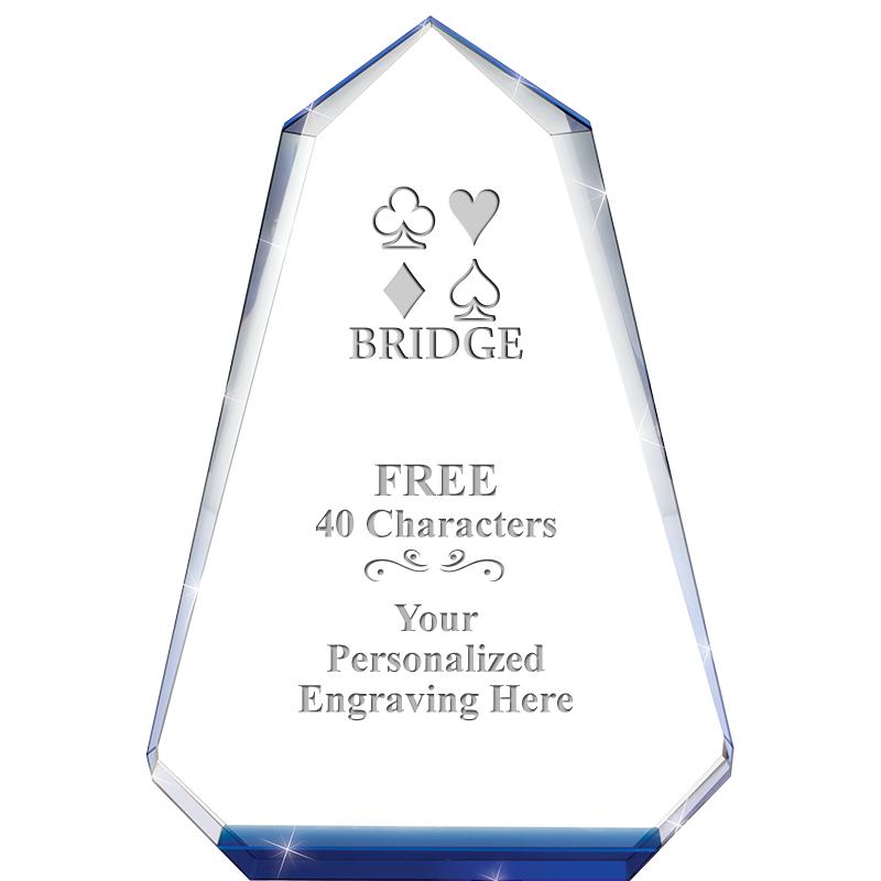 9" SAPPHIRE PINNACLE CRYSTAL