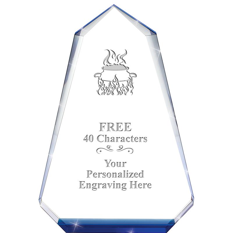 9" SAPPHIRE PINNACLE CRYSTAL