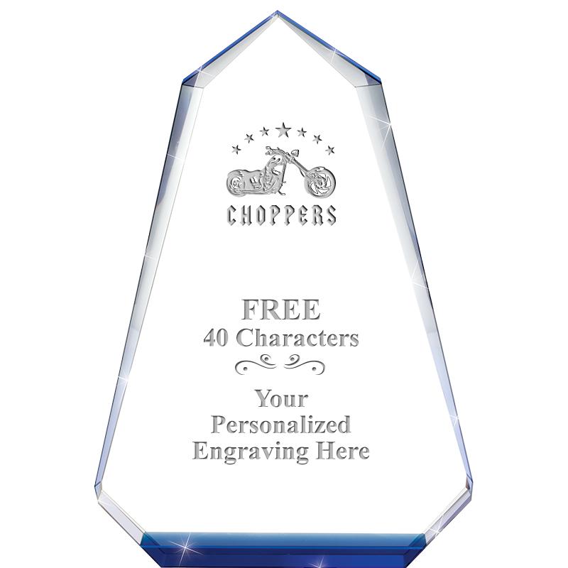 9" SAPPHIRE PINNACLE CRYSTAL