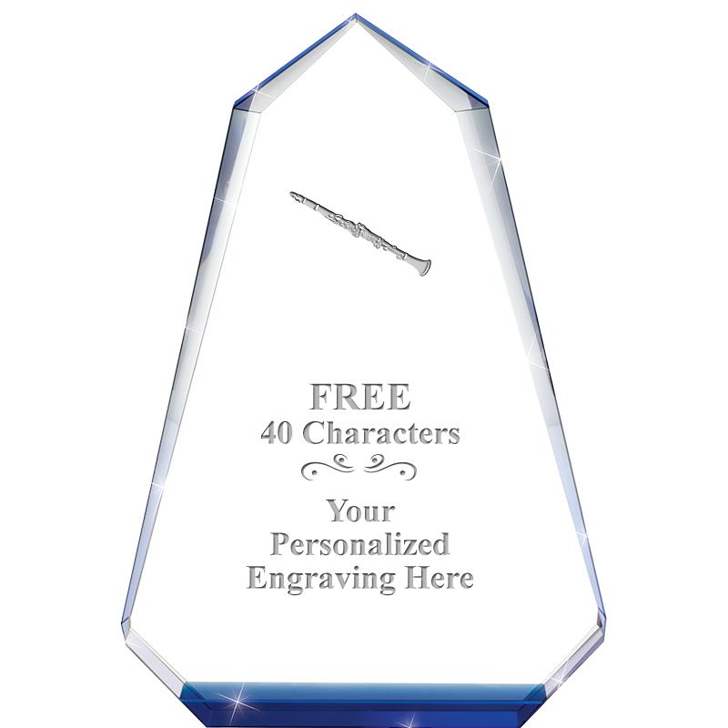 9" SAPPHIRE PINNACLE CRYSTAL