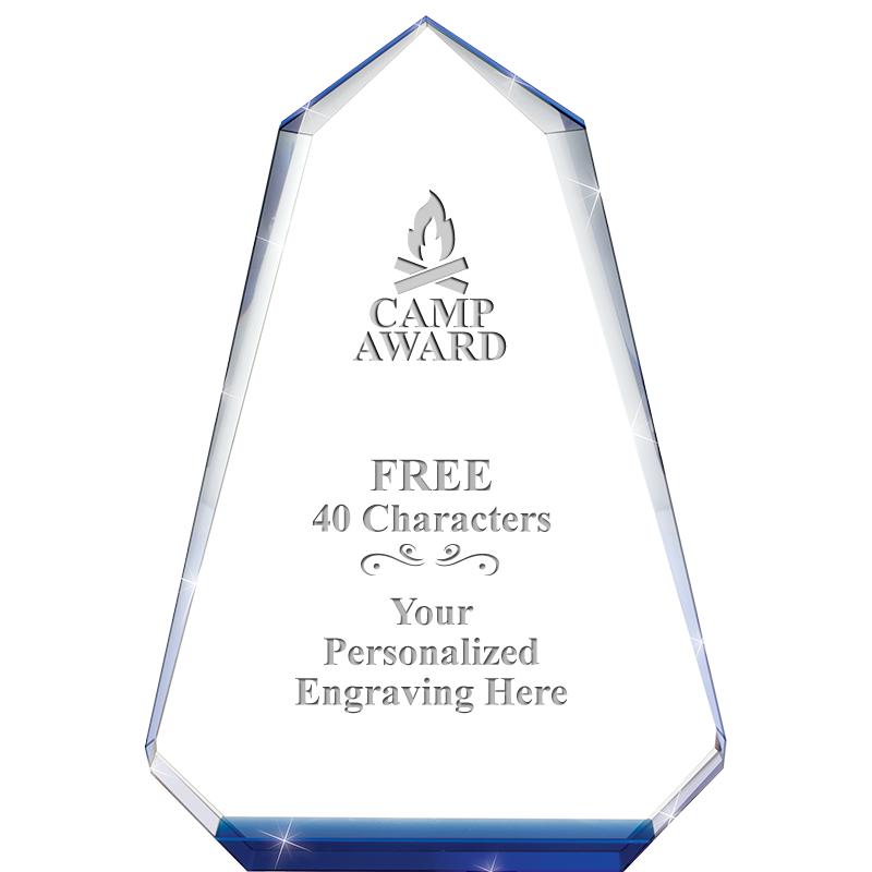 9" SAPPHIRE PINNACLE CRYSTAL