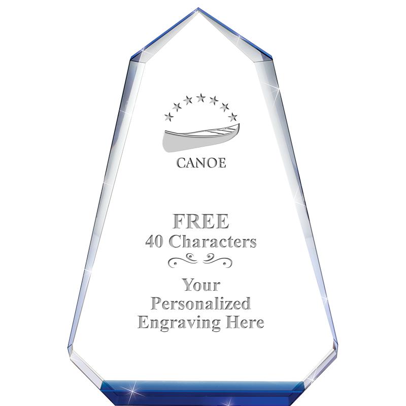 9" SAPPHIRE PINNACLE CRYSTAL