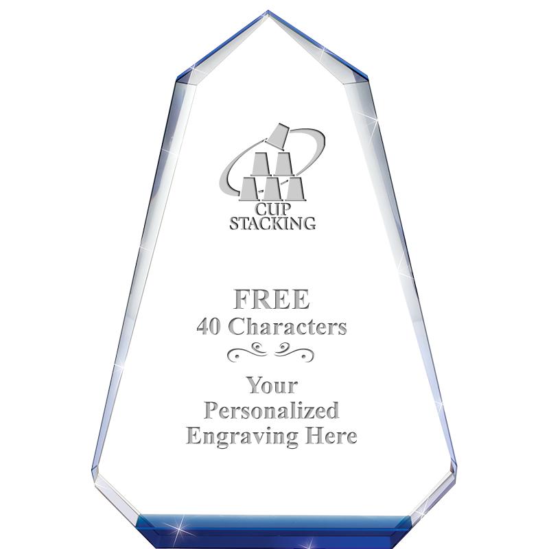 9" SAPPHIRE PINNACLE CRYSTAL