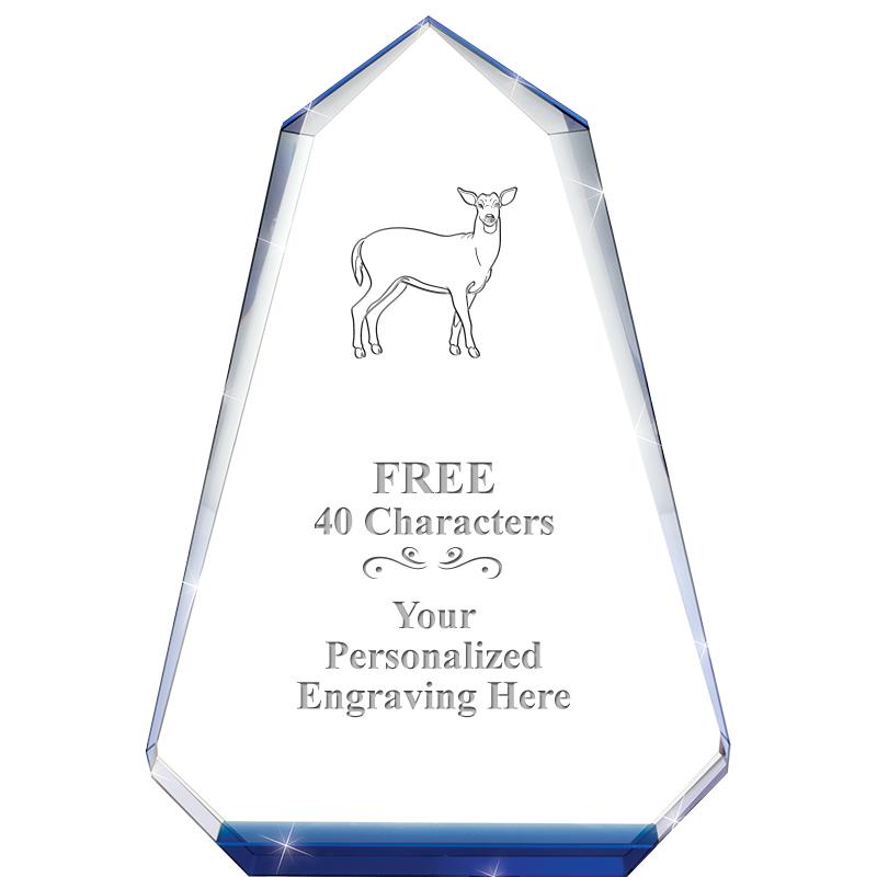 9" SAPPHIRE PINNACLE CRYSTAL