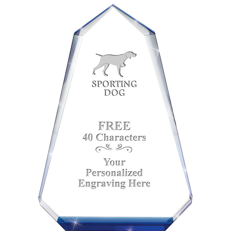 9" SAPPHIRE PINNACLE CRYSTAL