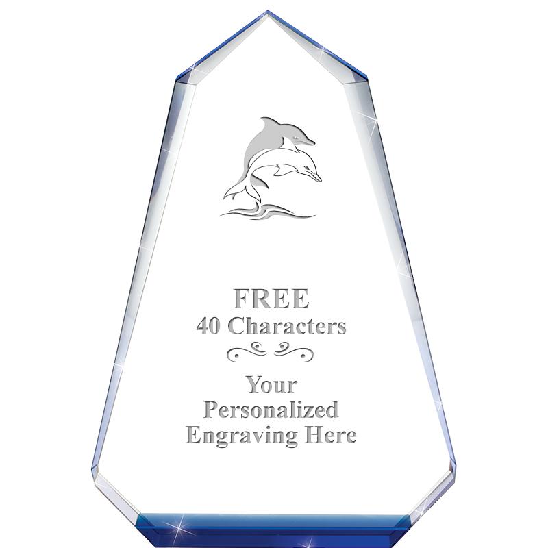 9" SAPPHIRE PINNACLE CRYSTAL