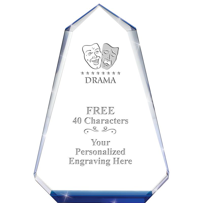 9" SAPPHIRE PINNACLE CRYSTAL