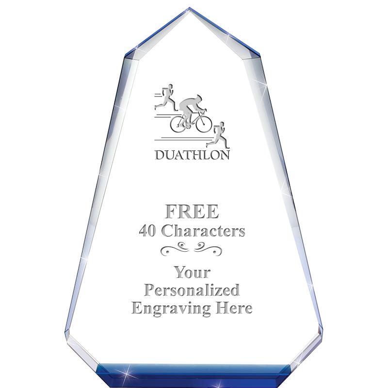 9" SAPPHIRE PINNACLE CRYSTAL