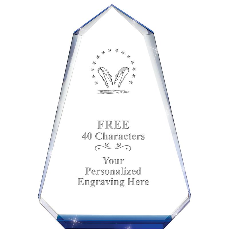 9" SAPPHIRE PINNACLE CRYSTAL