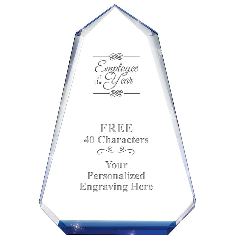 9" SAPPHIRE PINNACLE CRYSTAL