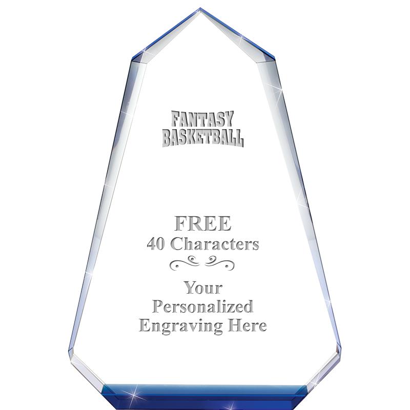 9" SAPPHIRE PINNACLE CRYSTAL