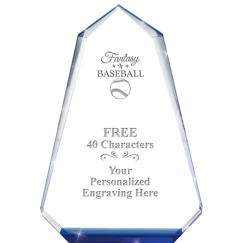 9" SAPPHIRE PINNACLE CRYSTAL