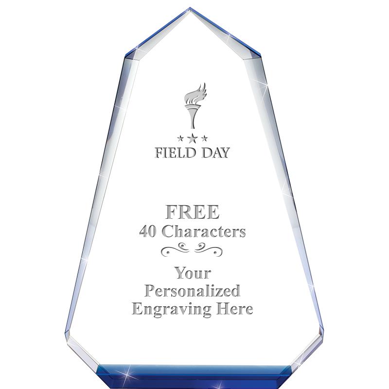 9" SAPPHIRE PINNACLE CRYSTAL