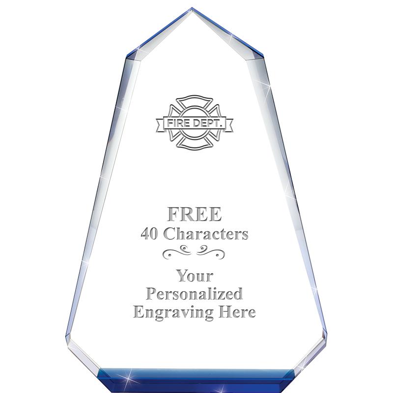 9" SAPPHIRE PINNACLE CRYSTAL