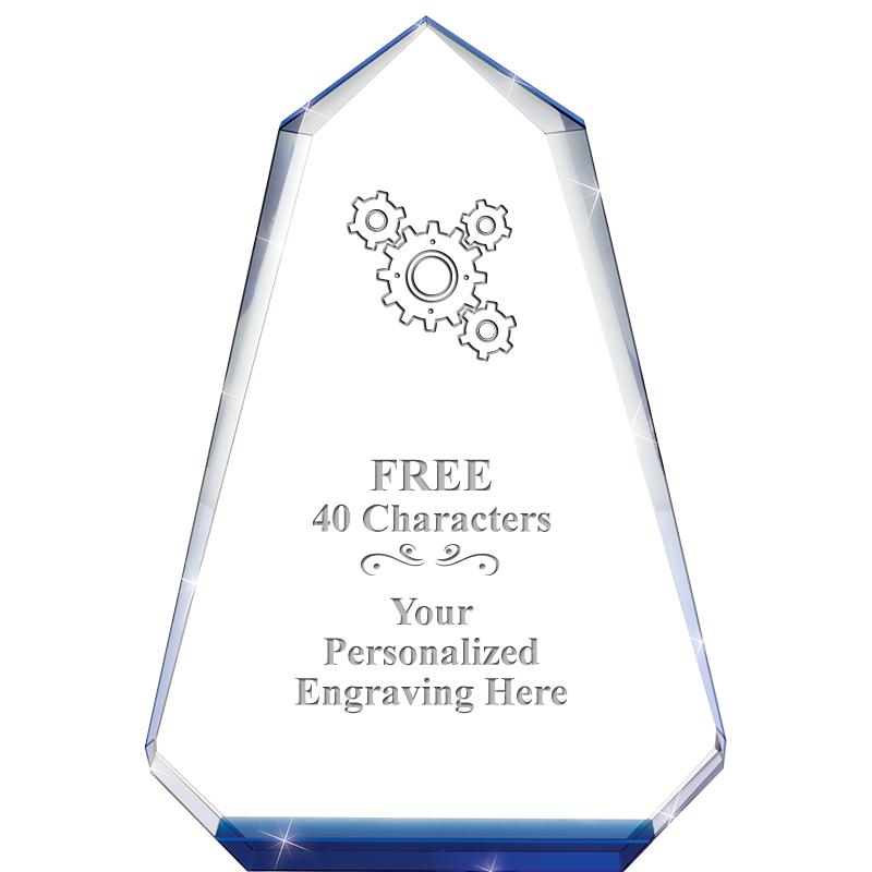 9" SAPPHIRE PINNACLE CRYSTAL