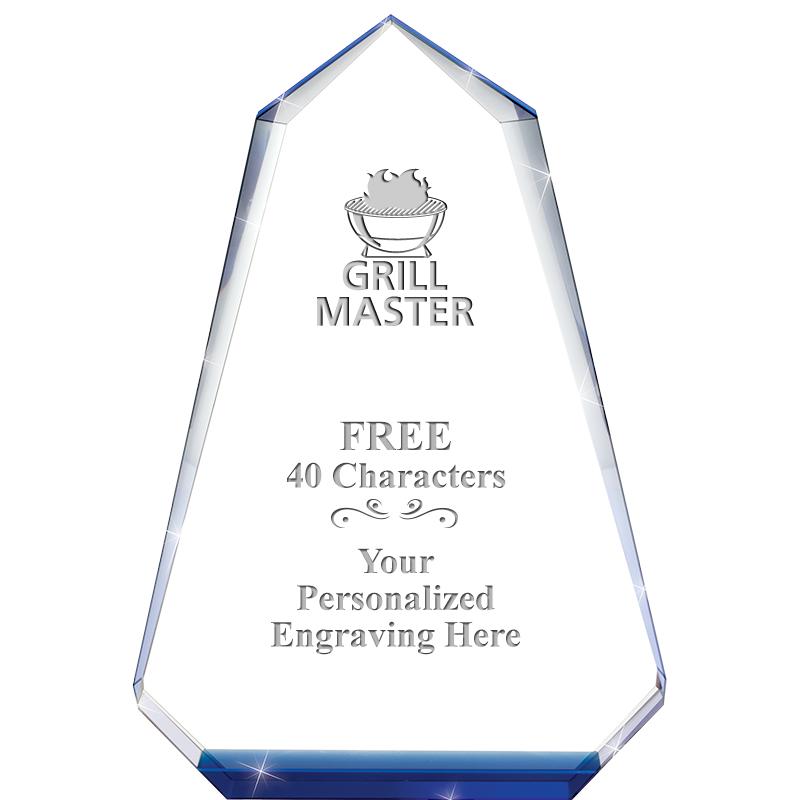 9" SAPPHIRE PINNACLE CRYSTAL