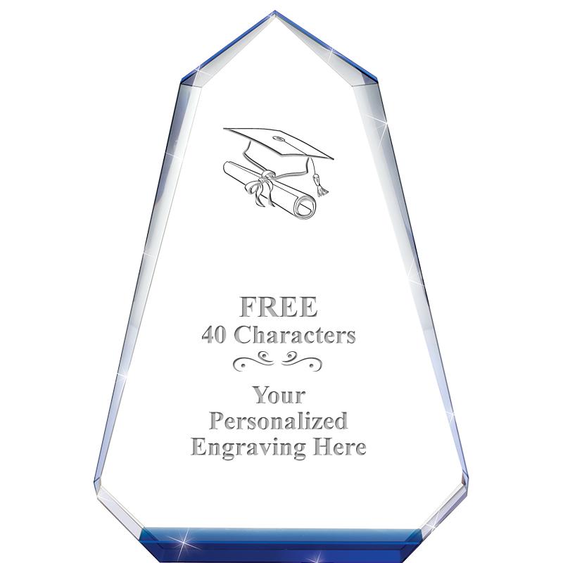 9" SAPPHIRE PINNACLE CRYSTAL