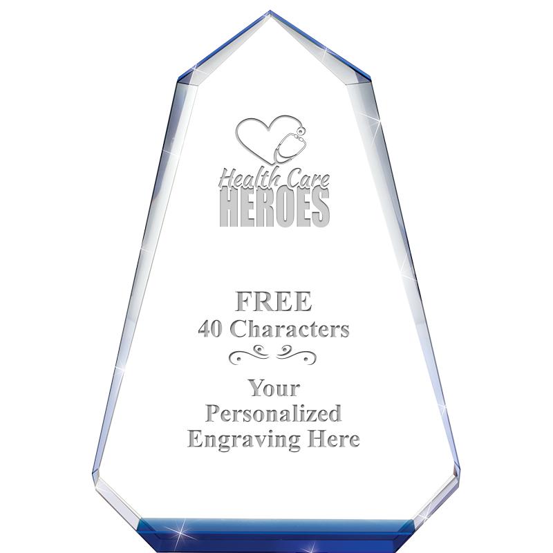 9" SAPPHIRE PINNACLE CRYSTAL