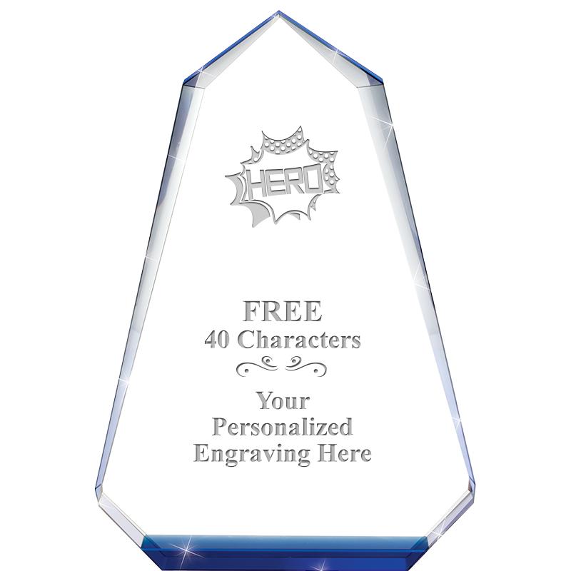 9" SAPPHIRE PINNACLE CRYSTAL