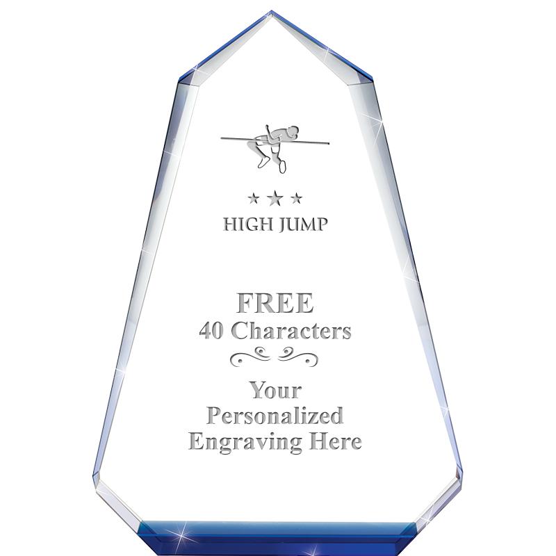 9" SAPPHIRE PINNACLE CRYSTAL