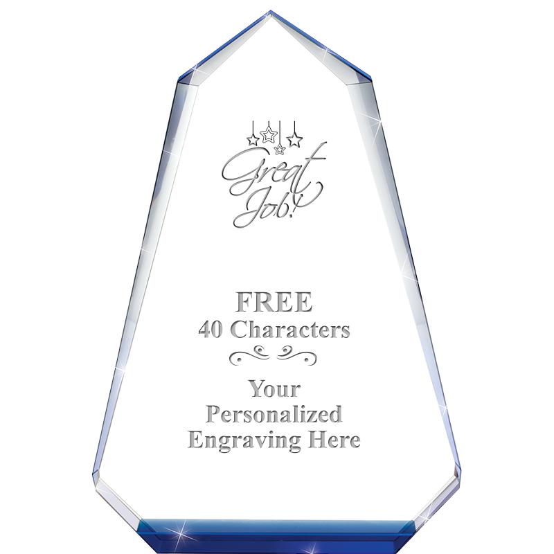 9" SAPPHIRE PINNACLE CRYSTAL