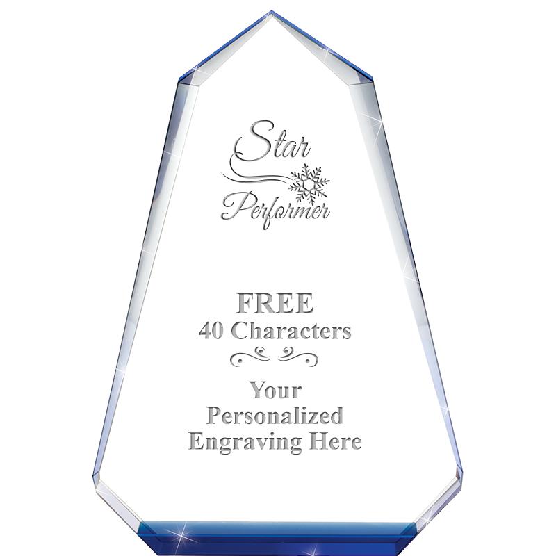 9" SAPPHIRE PINNACLE CRYSTAL