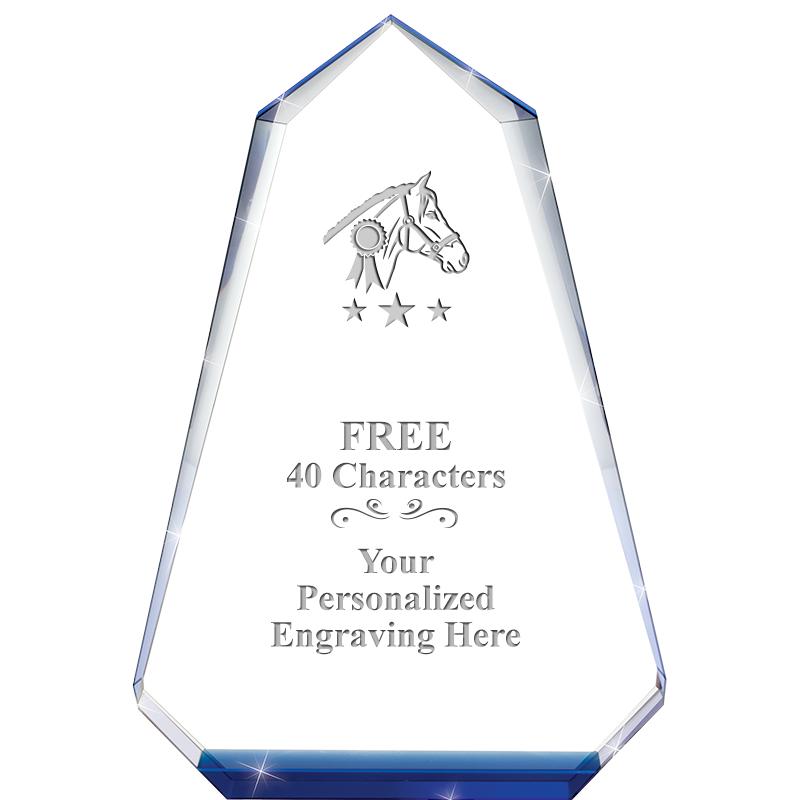 9" SAPPHIRE PINNACLE CRYSTAL