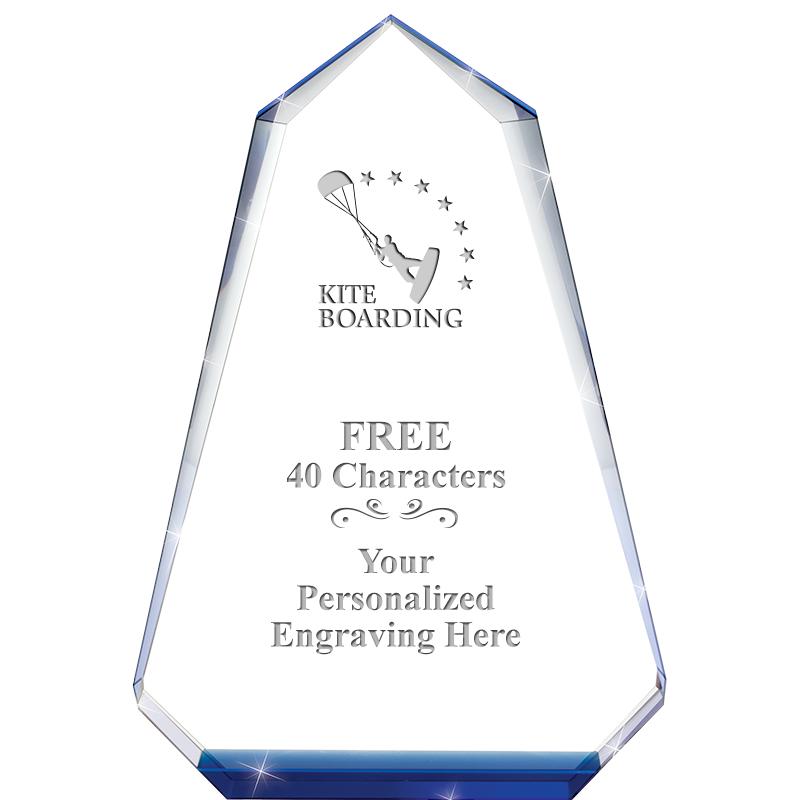 9" SAPPHIRE PINNACLE CRYSTAL