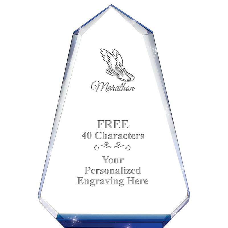 9" SAPPHIRE PINNACLE CRYSTAL