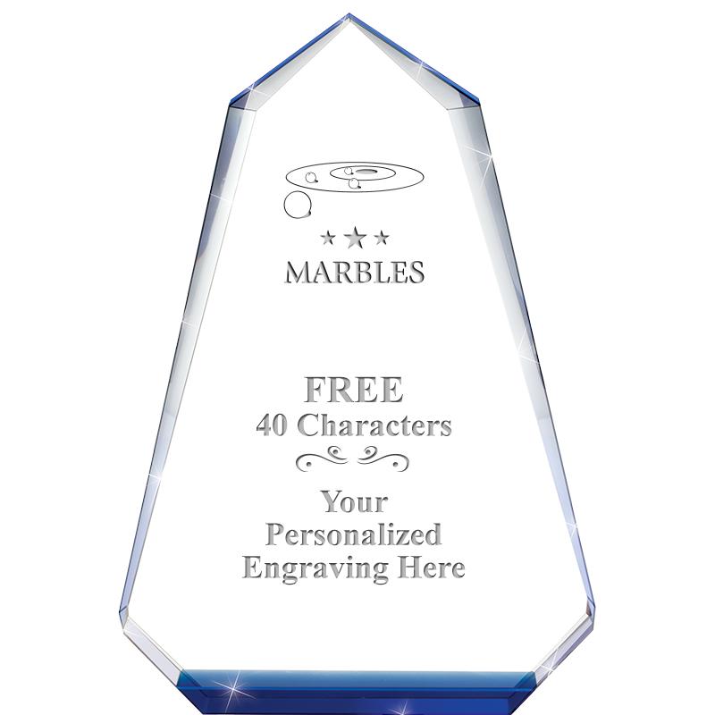 9" SAPPHIRE PINNACLE CRYSTAL