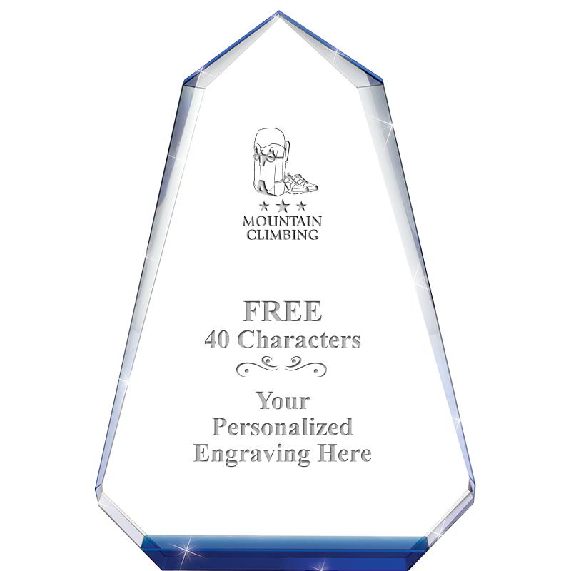 9" SAPPHIRE PINNACLE CRYSTAL