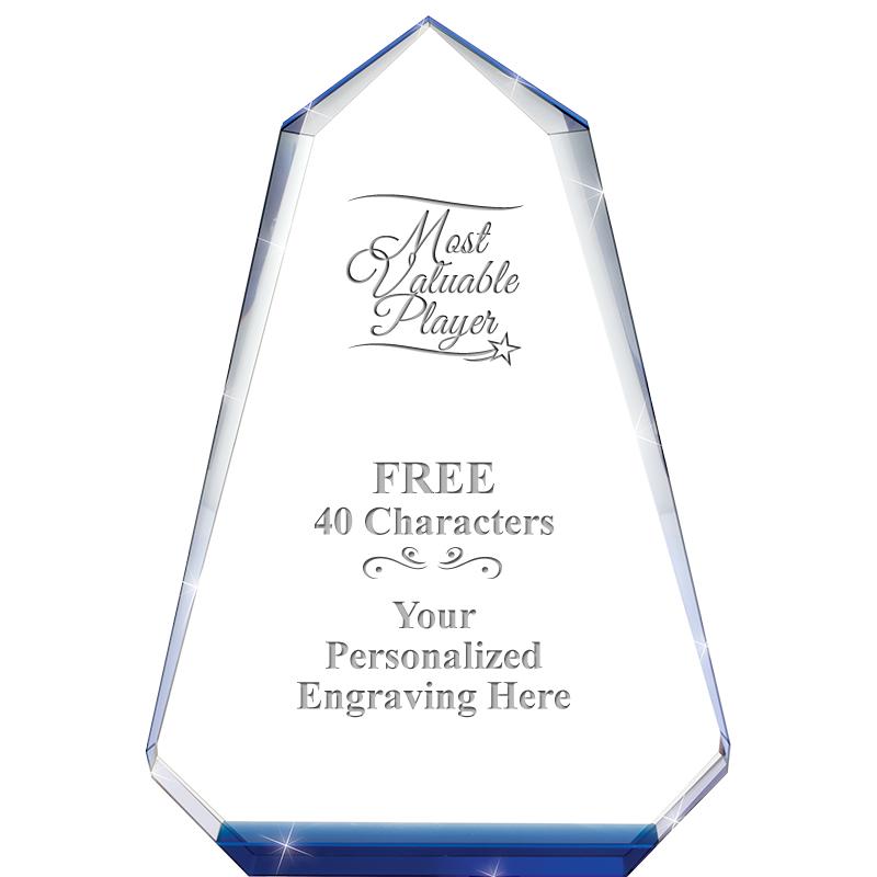 9" SAPPHIRE PINNACLE CRYSTAL